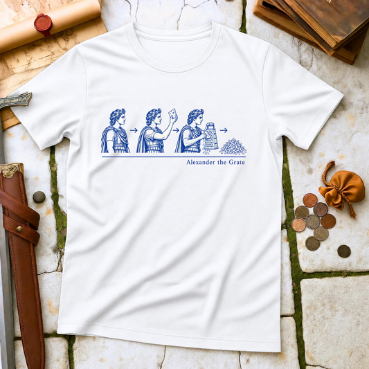 Alexander the Grate T-Shirt - White