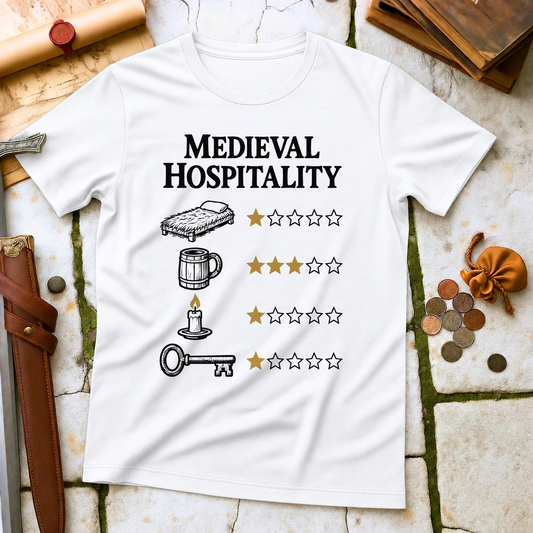 Medieval Hospitality T-Shirt - White