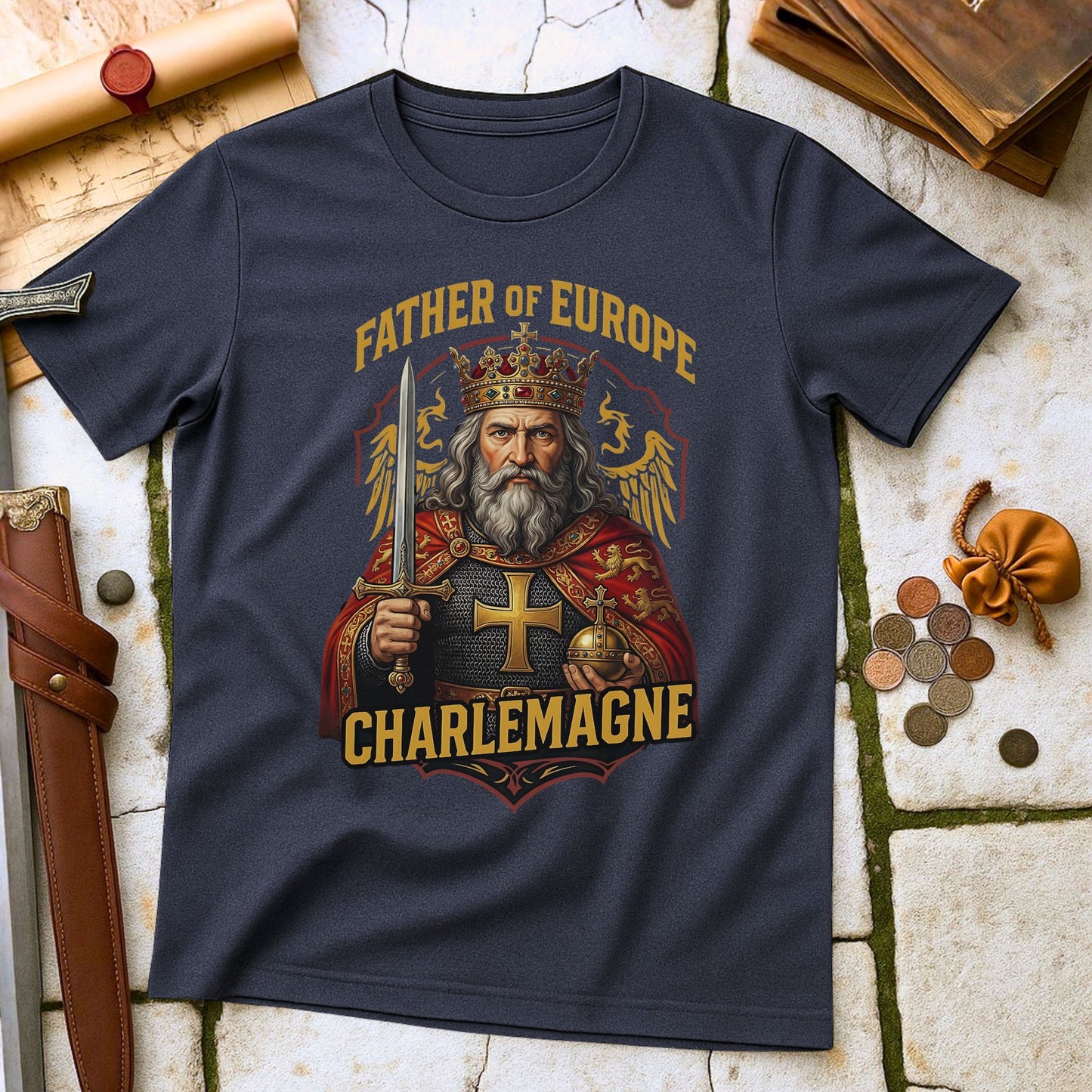 The Gordian Knot T-Shirt | Alexander The Great Strategy Tee | Ancient History Military Gift