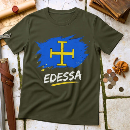 Edessa Crusader Cross T-Shirt | County of Edessa Medieval History Tee