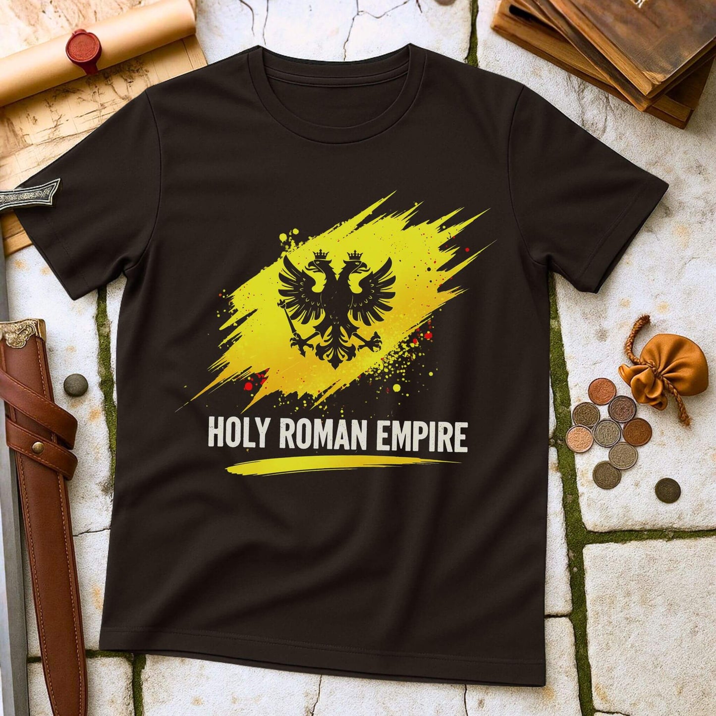 Holy Roman Empire Eagle T-Shirt | HRE Double-Headed Eagle History Tee
