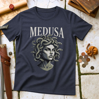 Medusa Greek Mythology T-Shirt | Gorgon Symbolism Ancient Greece Tee | Powerful Female Figure Gift