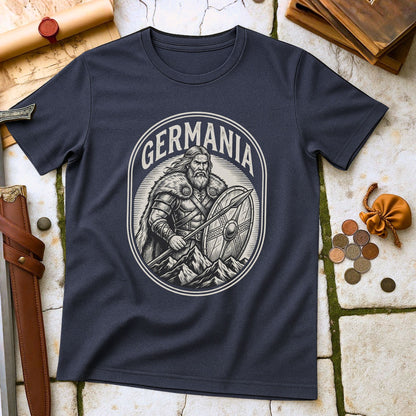Germania Ancient History T-Shirt | Germanic Warrior Barbarian Tee | Pre-Roman Empire History Gift