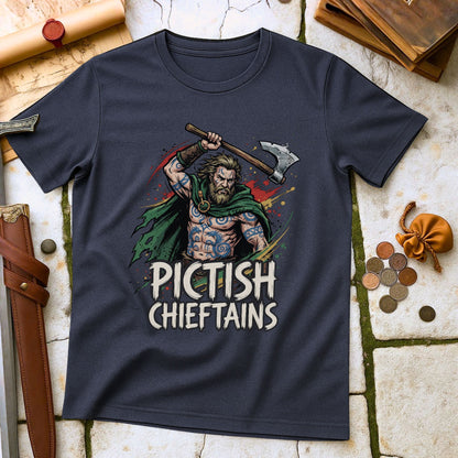 Pictish Chieftains T-Shirt | Ancient Scotland Celtic History Tee | Tribal Warrior Heritage Gift