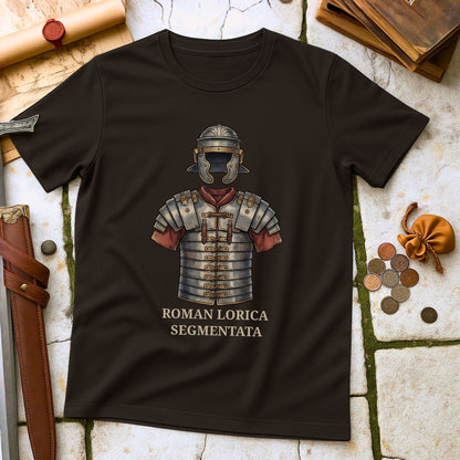 Roman Lorica Segmentata T-Shirt | Imperial Legionary Military Gear Tee | Ancient Rome Reenactor Gift