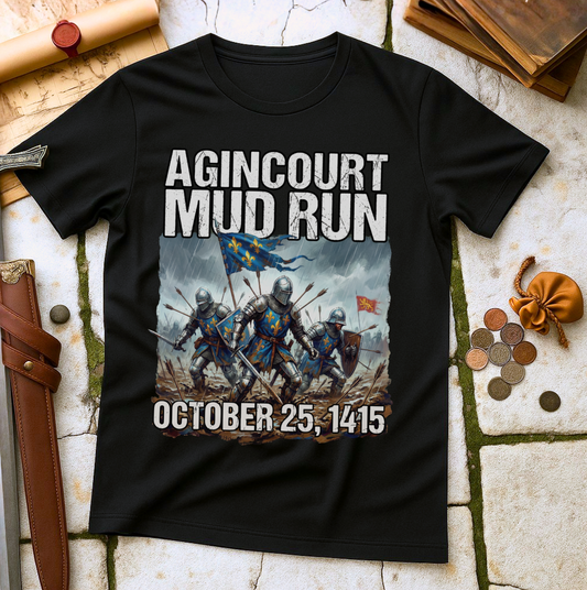 Battle of Agincourt 1415: Funny Mud Run English Medieval History
