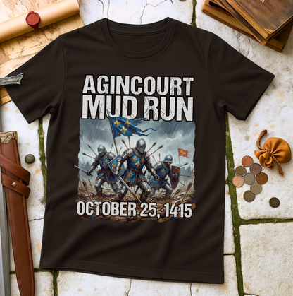 Battle of Agincourt 1415: Funny Mud Run English Medieval History