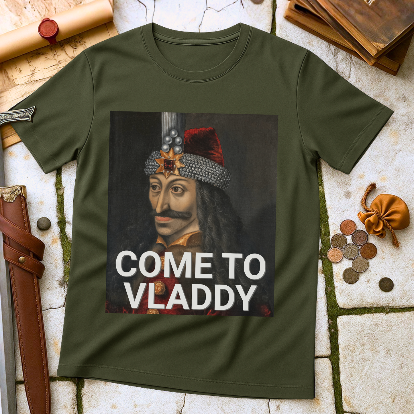 Vlad the Impaler "Come to Vladdy" Shirt -Wallachian Heritage