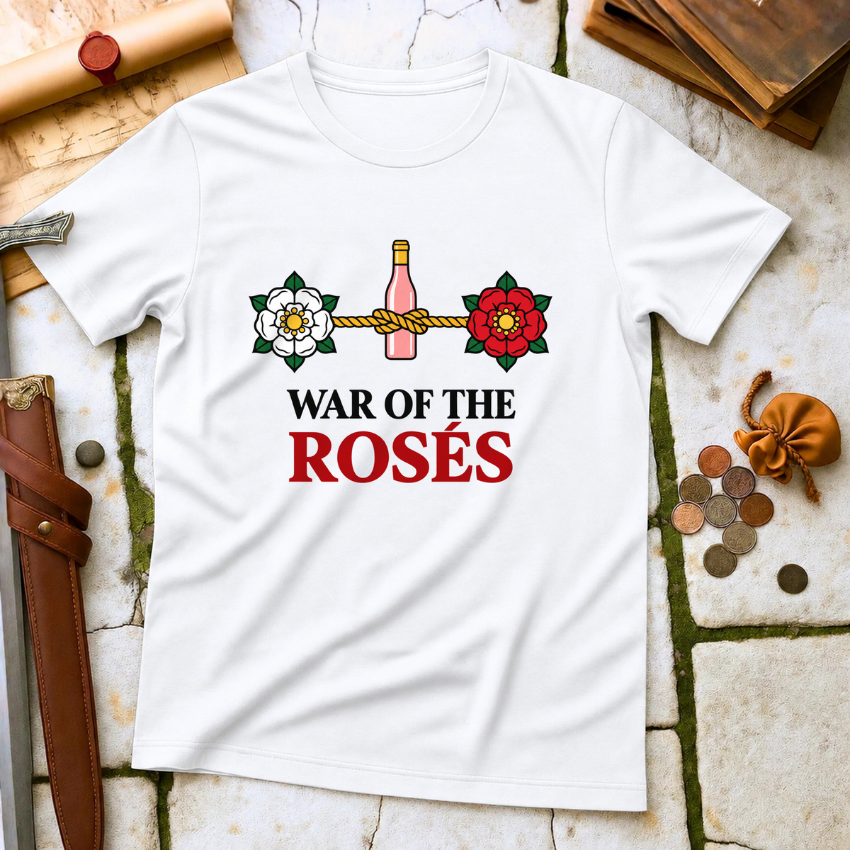War of the Rosés T-Shirt - White