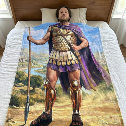 Alexander the Great King of Macedonia - Ancient Greek History Blanket