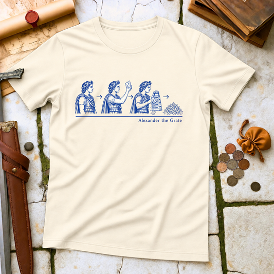 Alexander the Grate T-Shirt - Natural