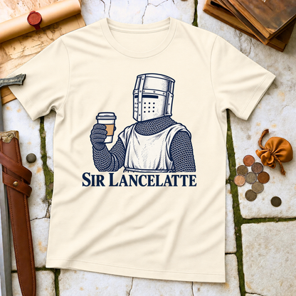 Sir Lancelatte T-Shirt - Natural